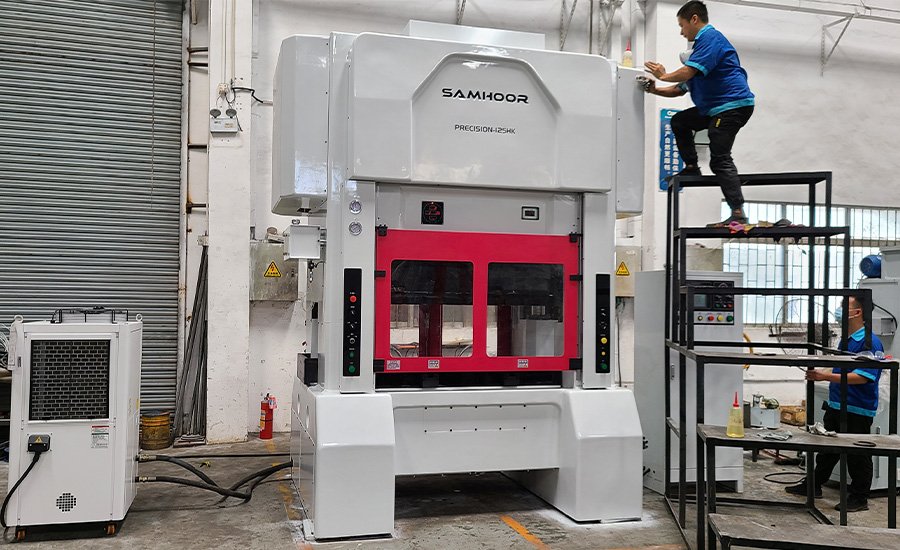 SAH-125 H-Frame motor stator rotor stamping high speed stamping machine