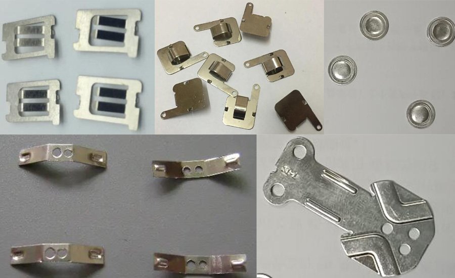 battery contact sheet stamping