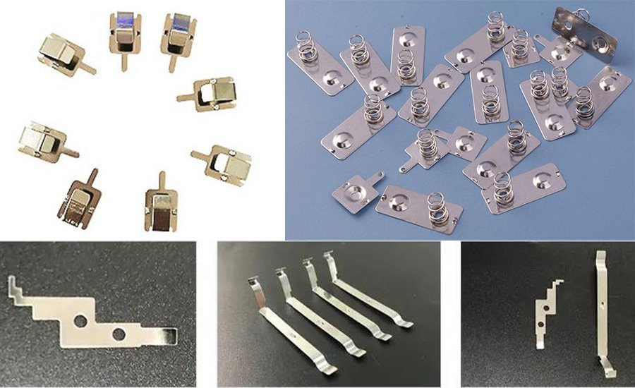battery shrapnel sheet stamping